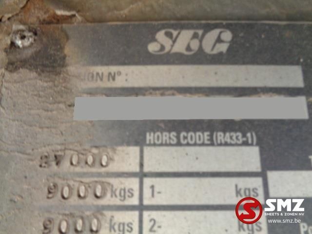 Koffer Auflieger Samro Oplegger: das Bild 11