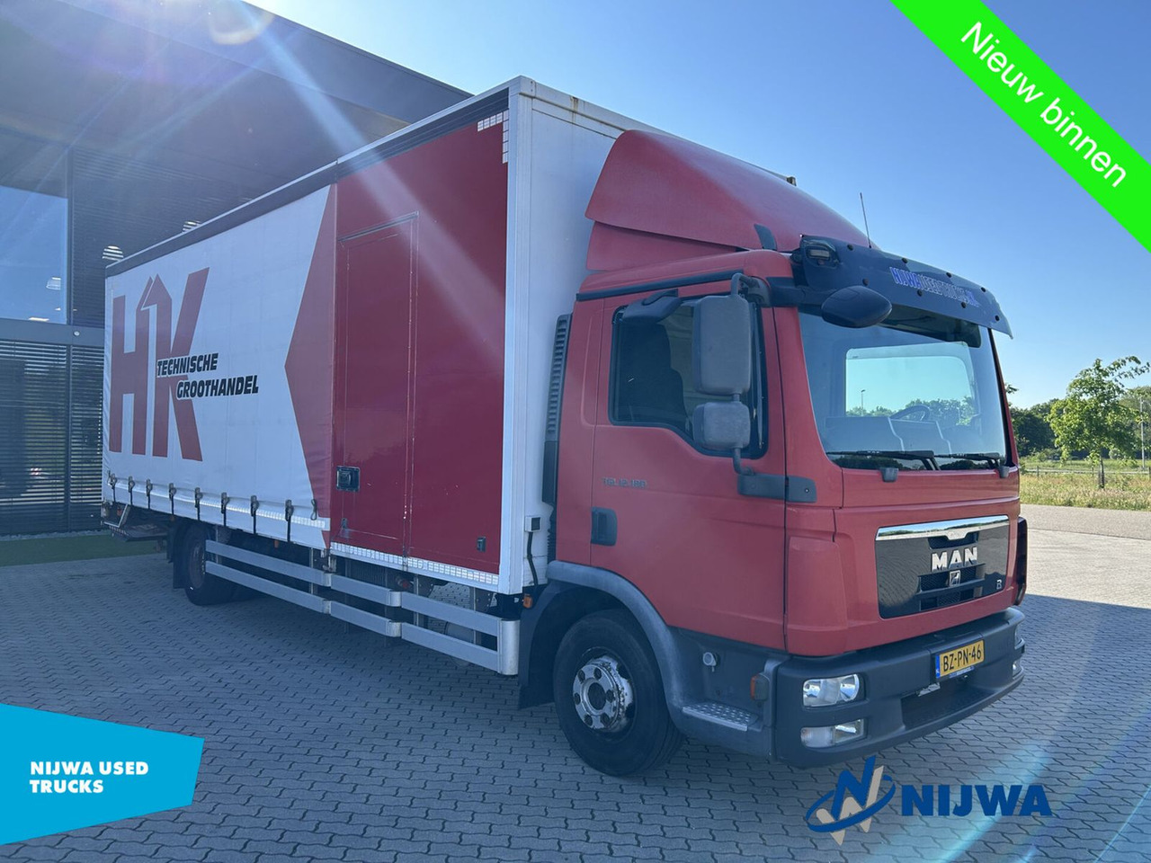 MAN TGL 12.180 4X2 Roldeur + Laaklep - Plane LKW: das Bild 2 MAN TGL 12.180 4X2 Roldeur + Laaklep - Plane LKW: das Bild 2