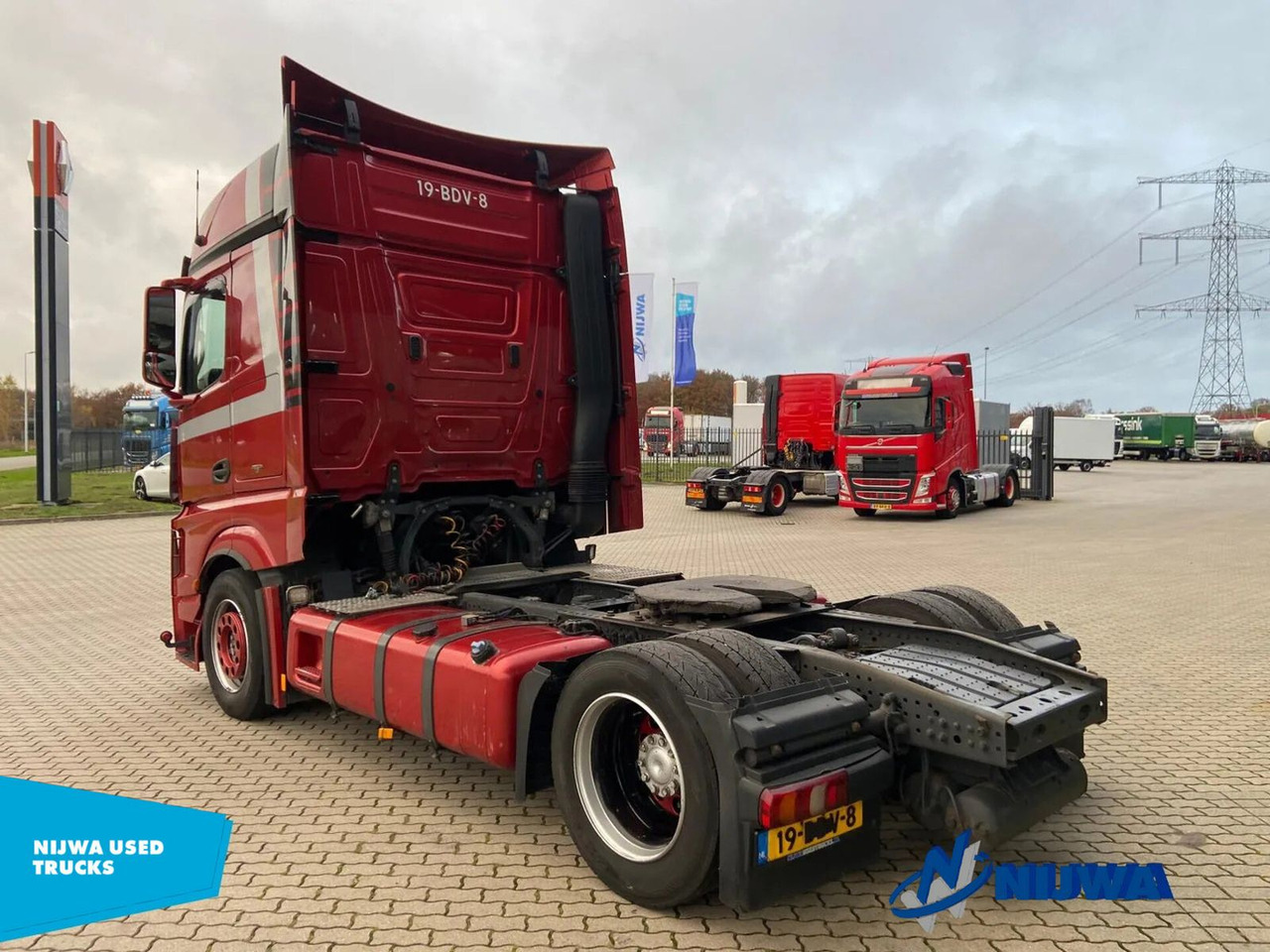 Mercedes-Benz ACTROS 450 4x2 Standairco + Koelkast - Sattelzugmaschine: das Bild 4 Mercedes-Benz ACTROS 450 4x2 Standairco + Koelkast - Sattelzugmaschine: das Bild 4