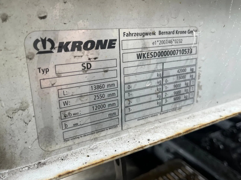 Planenauflieger Krone Schuifzeilen / BPW-assen: das Bild 11