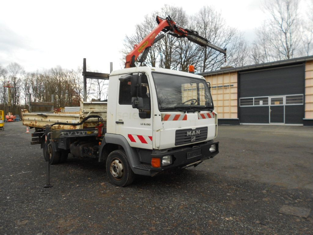 MAN MAN LE8.150 mit Palfinger PKG7001 MAN LE8.150 mit Palfinger PKG7001 - Kipper, Autokran: das Bild 1 MAN MAN LE8.150 mit Palfinger PKG7001 MAN LE8.150 mit Palfinger PKG7001 - Kipper, Autokran: das Bild 1