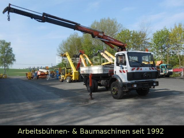 Mercedes-Benz MB 1717 AK Kipper Allrad mit Kran Atlas 100.1 Mercedes-Benz MB 1717 AK Kipper Allrad mit Kran Atlas 100.1 - Kipper, Autokran: das Bild 2 Mercedes-Benz MB 1717 AK Kipper Allrad mit Kran Atlas 100.1 Mercedes-Benz MB 1717 AK Kipper Allrad mit Kran Atlas 100.1 - Kipper, Autokran: das Bild 2