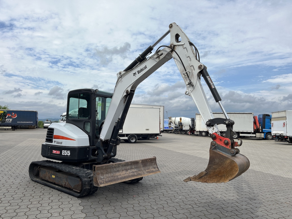 Minibagger Bobcat E 55  Kompaktbagger: das Bild 11
