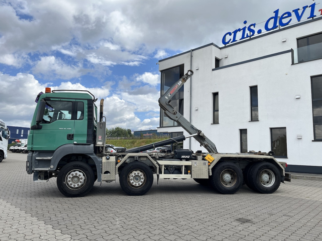 MAN TGS 35.480 8x4 Abrollkipper Hiab Multilift AHK - Abrollkipper: das Bild 5 MAN TGS 35.480 8x4 Abrollkipper Hiab Multilift AHK - Abrollkipper: das Bild 5
