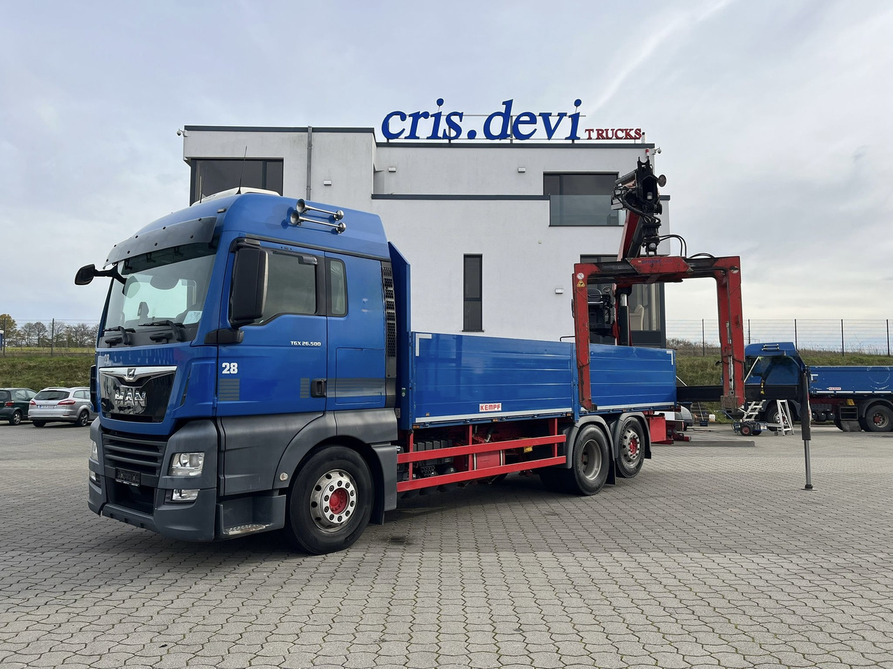 MAN TGX 26.500 6x2 Palfinger 18001 SLD 3 Baustoff - Pritsche LKW, Autokran: das Bild 1 MAN TGX 26.500 6x2 Palfinger 18001 SLD 3 Baustoff - Pritsche LKW, Autokran: das Bild 1
