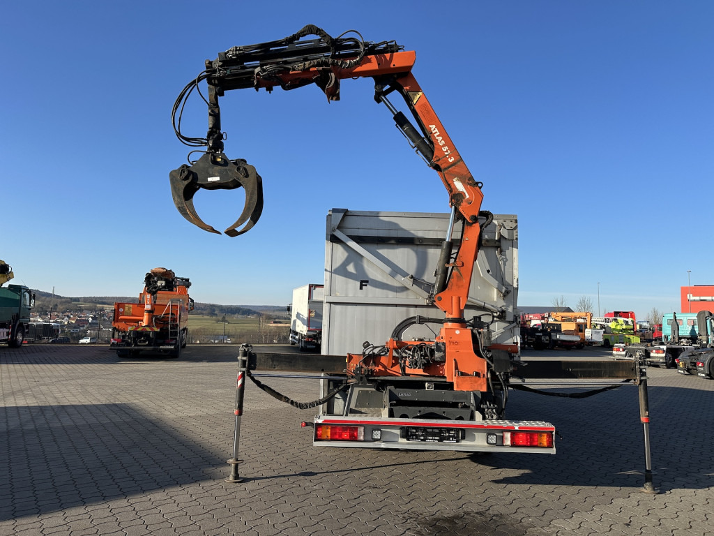 Mercedes-Benz Atego 1529 4x2 Atlas 57.3-A2 Kadaverkipper - Kipper, Autokran: das Bild 3 Mercedes-Benz Atego 1529 4x2 Atlas 57.3-A2 Kadaverkipper - Kipper, Autokran: das Bild 3