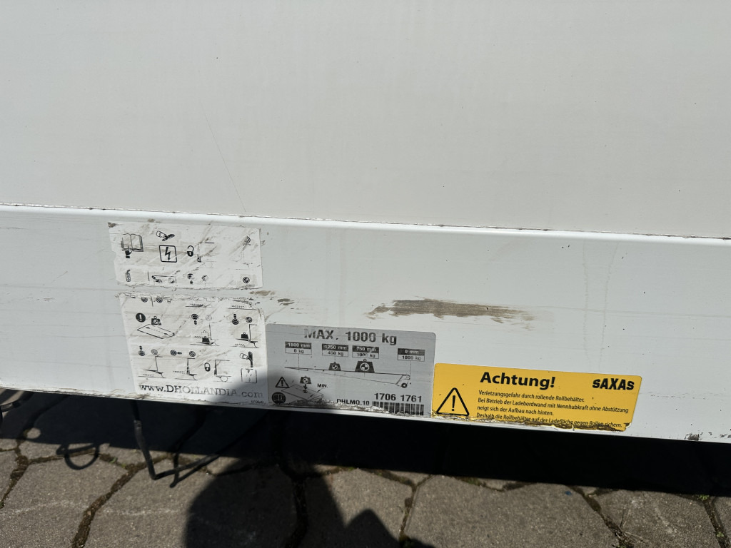 Mercedes-Benz SAXAS Koffer 5,90 m + Ladebordwand 1t - Koffer Transporter: das Bild 3 Mercedes-Benz SAXAS Koffer 5,90 m + Ladebordwand 1t - Koffer Transporter: das Bild 3