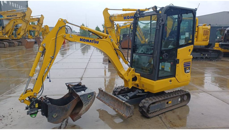 Komatsu PC 20 MR-5 - Minibagger: das Bild 4 Komatsu PC 20 MR-5 - Minibagger: das Bild 4