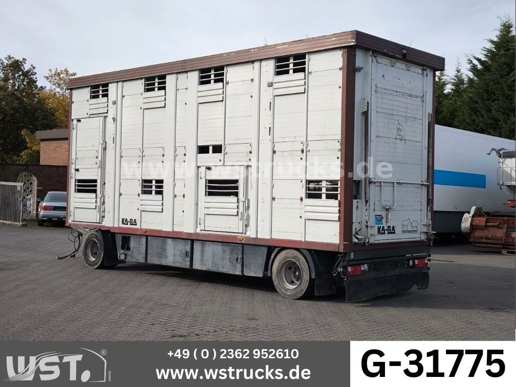 KABA 2 Stock Hubdach Vollalu 7,30m Viehanhänger - Tiertransporter Anhänger: das Bild 1 KABA 2 Stock Hubdach Vollalu 7,30m Viehanhänger - Tiertransporter Anhänger: das Bild 1