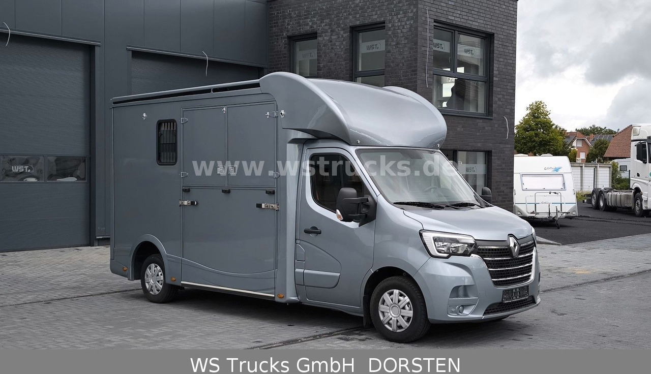 Renault Master 3 Sitze VollLeder Hengstausstattung - Pferdetransporter: das Bild 2 Renault Master 3 Sitze VollLeder Hengstausstattung - Pferdetransporter: das Bild 2