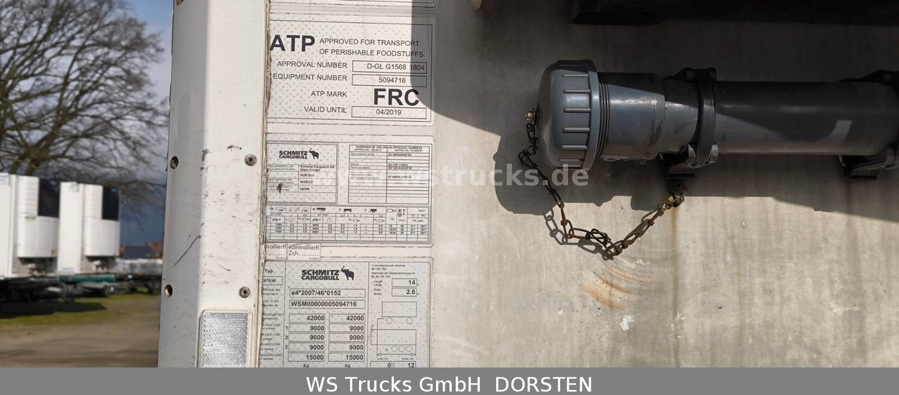 Schmitz Cargobull SKO 24 Kühlauflieger Vector 1550 Strom/Diesel - Kühlkoffer Auflieger: das Bild 5 Schmitz Cargobull SKO 24 Kühlauflieger Vector 1550 Strom/Diesel - Kühlkoffer Auflieger: das Bild 5