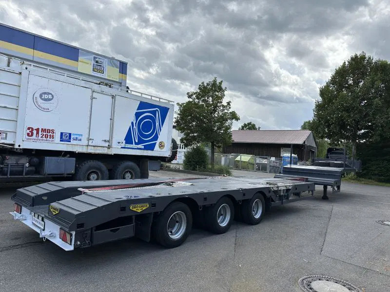 Tieflader Auflieger neu kaufen Broshuis Tele Semi Tieflader Luft 4.5 m auszieh u. 3 m verb Tele Semi Tieflader Luft 4.5 m auszieh u. 3 m verbreiterb.: das Bild 18