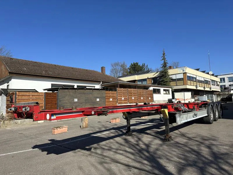 Fliegl 15 m extralang.Containerchassis f. 2 Wechselbrücke 15 m extralang.Containerchassis f. 2 Wechselbrücken - Container/ Wechselfahrgestell Auflieger: das Bild 2 Fliegl 15 m extralang.Containerchassis f. 2 Wechselbrücke 15 m extralang.Containerchassis f. 2 Wechselbrücken - Container/ Wechselfahrgestell Auflieger: das Bild 2