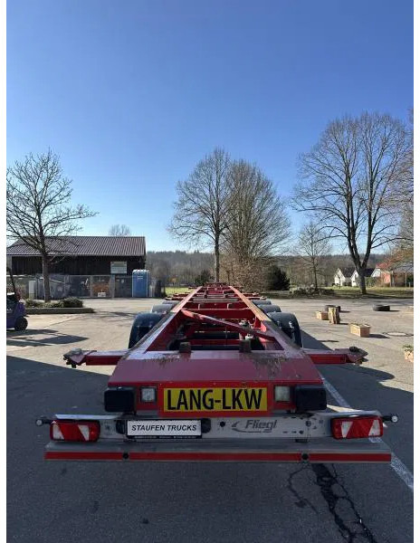 Fliegl 15 m extralang.Containerchassis f. 2 Wechselbrücke 15 m extralang.Containerchassis f. 2 Wechselbrücken - Container/ Wechselfahrgestell Auflieger: das Bild 4 Fliegl 15 m extralang.Containerchassis f. 2 Wechselbrücke 15 m extralang.Containerchassis f. 2 Wechselbrücken - Container/ Wechselfahrgestell Auflieger: das Bild 4