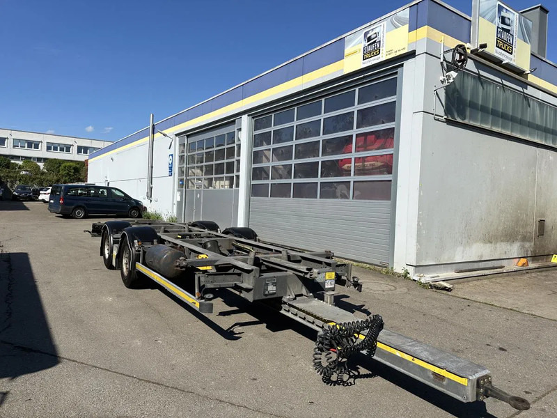 H&W 4 x Tandem Lafette MEGA verzinkt Mitnahmestapl. 7. 3 x Tandem Lafette MEGA verzinkt Mitnahmestapl. 7.82 m - Container/ Wechselfahrgestell Anhänger: das Bild 3 H&W 4 x Tandem Lafette MEGA verzinkt Mitnahmestapl. 7. 3 x Tandem Lafette MEGA verzinkt Mitnahmestapl. 7.82 m - Container/ Wechselfahrgestell Anhänger: das Bild 3