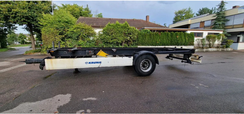 Krone 1-Achs Standard BDF - Lafette 1-Achs Standard BDF - Lafette - Container/ Wechselfahrgestell Anhänger: das Bild 1 Krone 1-Achs Standard BDF - Lafette 1-Achs Standard BDF - Lafette - Container/ Wechselfahrgestell Anhänger: das Bild 1