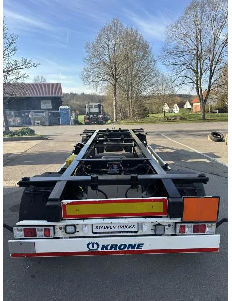 Krone 10 x Jumbo Lafette deutsche Anh. TÜV NEU! 10 x Jumbo Lafette deutsche Anh. TÜV NEU! - Container/ Wechselfahrgestell Anhänger: das Bild 4 Krone 10 x Jumbo Lafette deutsche Anh. TÜV NEU! 10 x Jumbo Lafette deutsche Anh. TÜV NEU! - Container/ Wechselfahrgestell Anhänger: das Bild 4