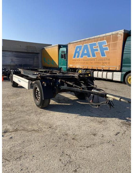 Krone 2- Achs Lafette !! HU/ TÜV NEU !! 2- Achs Lafette !! HU/ TÜV NEU !! - Container/ Wechselfahrgestell Anhänger: das Bild 4 Krone 2- Achs Lafette !! HU/ TÜV NEU !! 2- Achs Lafette !! HU/ TÜV NEU !! - Container/ Wechselfahrgestell Anhänger: das Bild 4