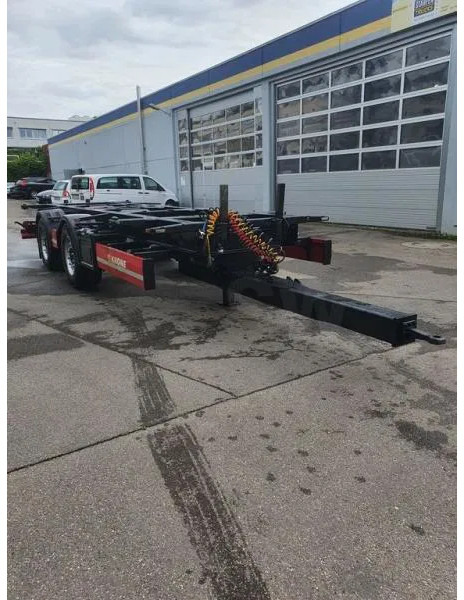 Krone Tandem Standard Lafette tiefgekuppelt 2-Achs Tandem Standard Lafette tiefgekuppelt TÜV NEU! - Container/ Wechselfahrgestell Anhänger: das Bild 3 Krone Tandem Standard Lafette tiefgekuppelt 2-Achs Tandem Standard Lafette tiefgekuppelt TÜV NEU! - Container/ Wechselfahrgestell Anhänger: das Bild 3