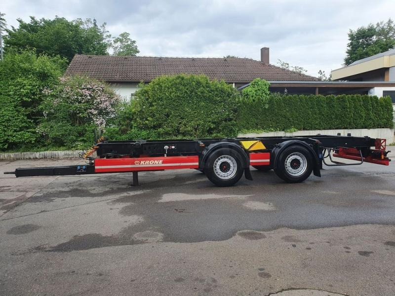 Krone Tandem Standard Lafette tiefgekuppelt 2-Achs Tandem Standard Lafette tiefgekuppelt TÜV NEU! - Container/ Wechselfahrgestell Anhänger: das Bild 1 Krone Tandem Standard Lafette tiefgekuppelt 2-Achs Tandem Standard Lafette tiefgekuppelt TÜV NEU! - Container/ Wechselfahrgestell Anhänger: das Bild 1