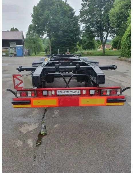 Krone Tandem Standard Lafette tiefgekuppelt 2-Achs Tandem Standard Lafette tiefgekuppelt TÜV NEU! - Container/ Wechselfahrgestell Anhänger: das Bild 5 Krone Tandem Standard Lafette tiefgekuppelt 2-Achs Tandem Standard Lafette tiefgekuppelt TÜV NEU! - Container/ Wechselfahrgestell Anhänger: das Bild 5