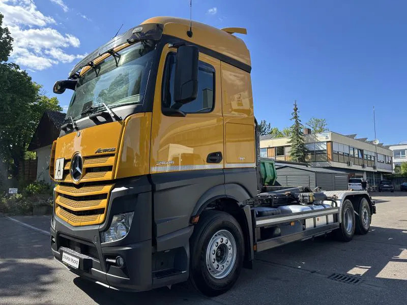 Mercedes-Benz Actros 2645 6x2 ABROLLER Lenk/Lift MEILLER 2170 Intarder - Abrollkipper, Autokran: das Bild 2 Mercedes-Benz Actros 2645 6x2 ABROLLER Lenk/Lift MEILLER 2170 Intarder - Abrollkipper, Autokran: das Bild 2