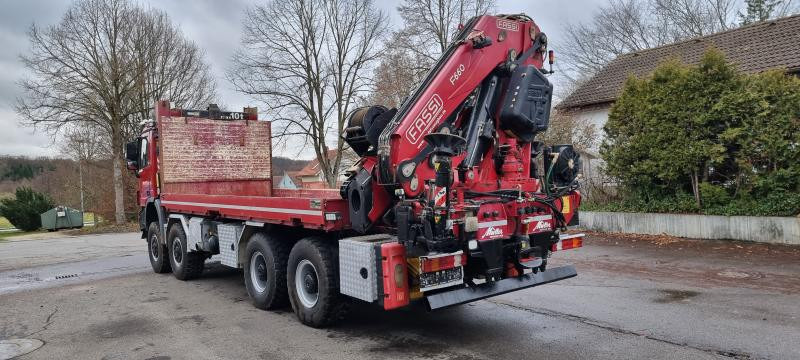 Mercedes-Benz Actros 4146 AK 8X8 FASSI 660 EINZELBER SEILWINDE - Pritsche LKW, Autokran: das Bild 5 Mercedes-Benz Actros 4146 AK 8X8 FASSI 660 EINZELBER SEILWINDE - Pritsche LKW, Autokran: das Bild 5