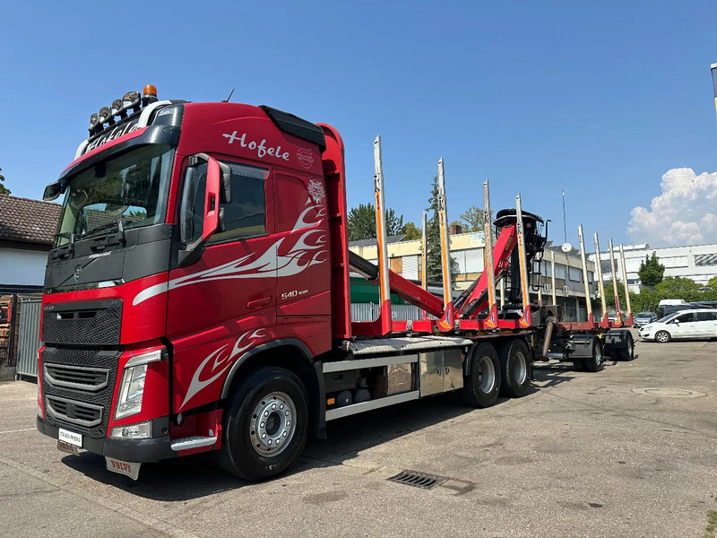 Volvo FH 540 FH540*6x4*Kurzholzzug*Epsilon M12Z*Glogger Anhänger*Retarder - Holztransporter: das Bild 1 Volvo FH 540 FH540*6x4*Kurzholzzug*Epsilon M12Z*Glogger Anhänger*Retarder - Holztransporter: das Bild 1