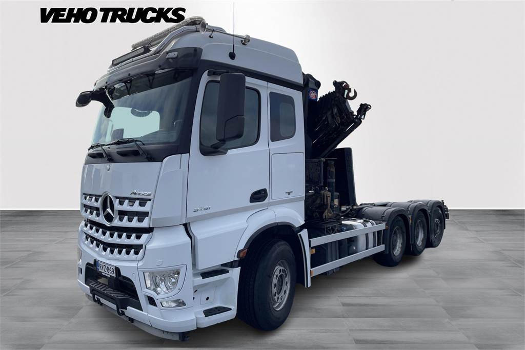Mercedes-Benz Arocs 3251 8x4*4 - HMF 32 tm - Koukku - Autokran: das Bild 1 Mercedes-Benz Arocs 3251 8x4*4 - HMF 32 tm - Koukku - Autokran: das Bild 1