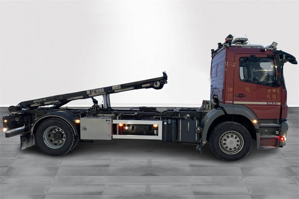 Mercedes-Benz Axor R 1833L - Seil Abrollkipper: das Bild 4 Mercedes-Benz Axor R 1833L - Seil Abrollkipper: das Bild 4