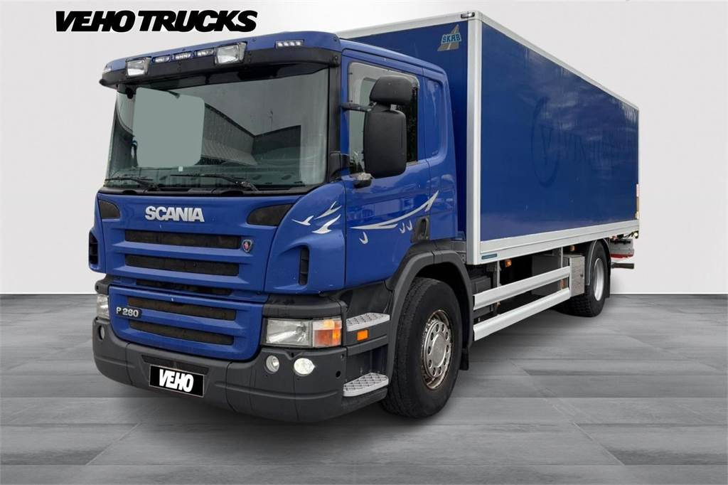 Scania P280 4x2 umpikori - Koffer LKW: das Bild 1 Scania P280 4x2 umpikori - Koffer LKW: das Bild 1