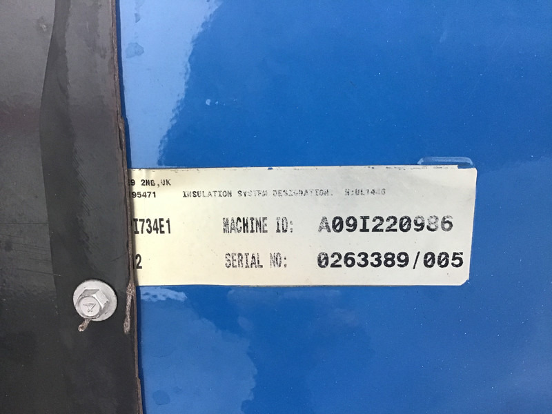Stromgenerator Perkins 4016-TAG1A GENERATOR 1900 KVA USED: das Bild 6