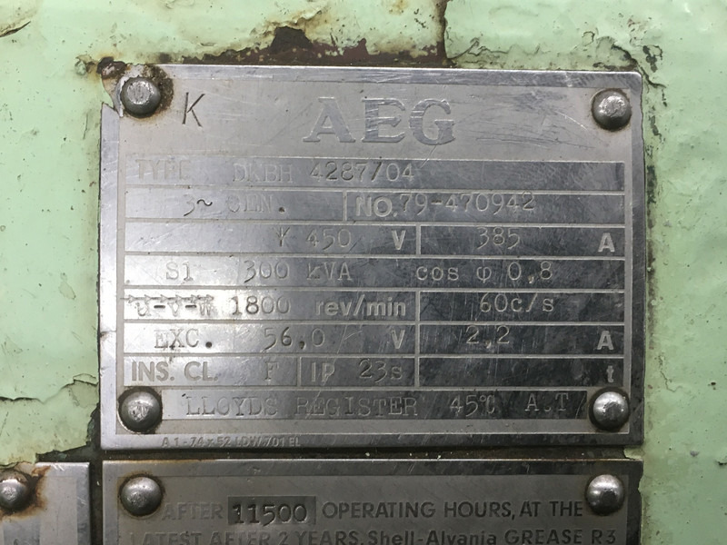 Scania DSI14.02 GENERATOR 300KVA USED - Stromgenerator: das Bild 5 Scania DSI14.02 GENERATOR 300KVA USED - Stromgenerator: das Bild 5