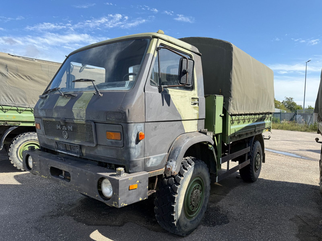 MAN 8.136 4X4 - Planen Transporter: das Bild 5 MAN 8.136 4X4 - Planen Transporter: das Bild 5