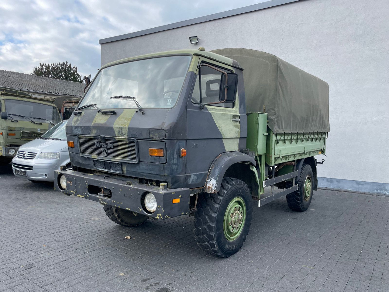 Planen Transporter MAN 8.136 4X4: das Bild 9 Planen Transporter MAN 8.136 4X4: das Bild 9