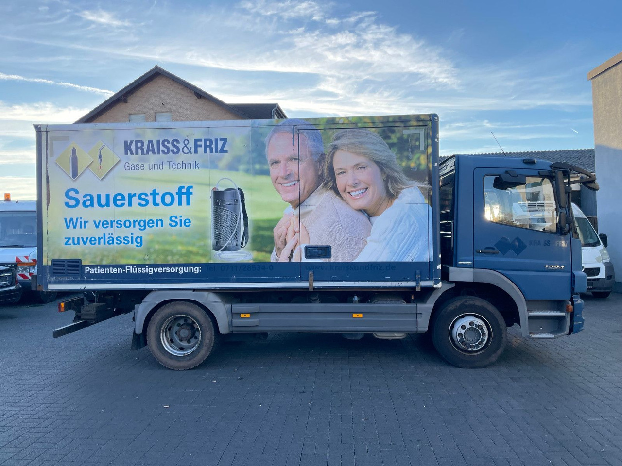 Mercedes-Benz Atego 2 6-Zyl. 4x2 1224 Klima, Radstand: 3.56m. - Koffer LKW: das Bild 5 Mercedes-Benz Atego 2 6-Zyl. 4x2 1224 Klima, Radstand: 3.56m. - Koffer LKW: das Bild 5