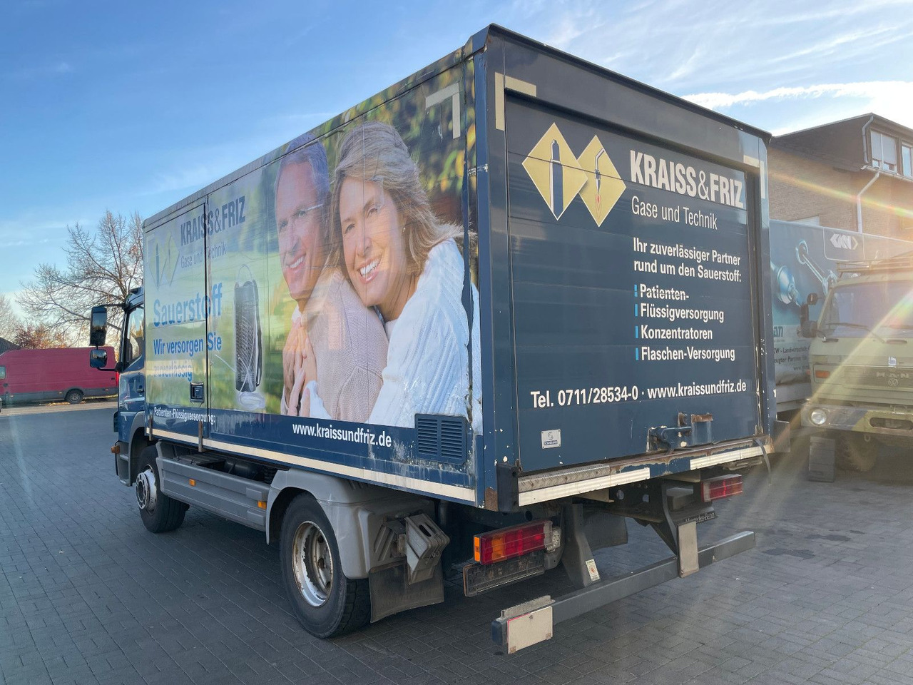 Mercedes-Benz Atego 2 6-Zyl. 4x2 1224 Klima, Radstand: 3.56m. - Koffer LKW: das Bild 2 Mercedes-Benz Atego 2 6-Zyl. 4x2 1224 Klima, Radstand: 3.56m. - Koffer LKW: das Bild 2