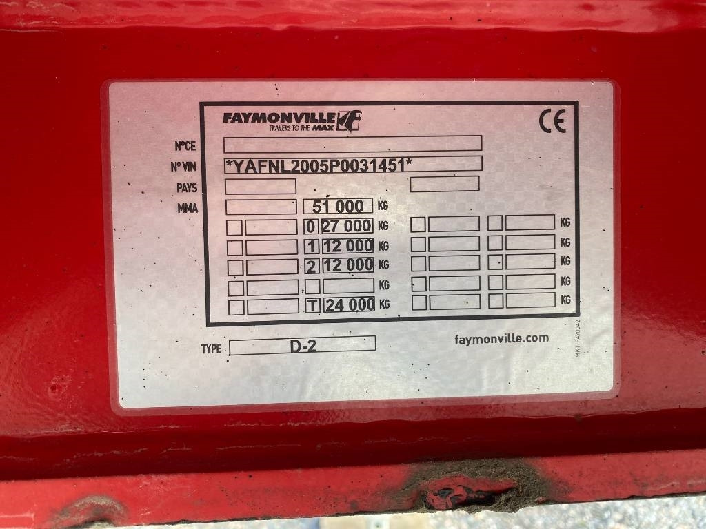 Faymonville siipi adapteri 2+4 - Tieflader Auflieger: das Bild 2 Faymonville siipi adapteri 2+4 - Tieflader Auflieger: das Bild 2