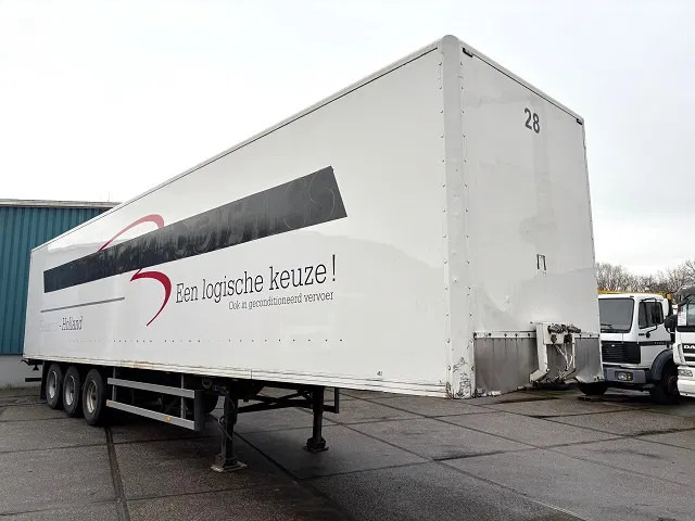 Pacton / JUMBO 3-AXLE CLOSED BOX WITH FULL STEEL CHASSIS (BPW-AXLES / DRUM BRAKES / ABS BRAKE SYSTEM / 13.60 METER) - Koffer Auflieger: das Bild 2 Pacton / JUMBO 3-AXLE CLOSED BOX WITH FULL STEEL CHASSIS (BPW-AXLES / DRUM BRAKES / ABS BRAKE SYSTEM / 13.60 METER) - Koffer Auflieger: das Bild 2