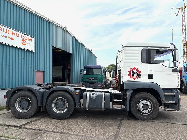 MAN TGA 33.460 BBS FULL STEEL SUSPENSION (ZF16 MANUAL GEARBOX / RETARDER / 13.000 KG. REDUCTION AXLES / HYDRAULIC KIT / AIRCONDITION - Sattelzugmaschine: das Bild 4 MAN TGA 33.460 BBS FULL STEEL SUSPENSION (ZF16 MANUAL GEARBOX / RETARDER / 13.000 KG. REDUCTION AXLES / HYDRAULIC KIT / AIRCONDITION - Sattelzugmaschine: das Bild 4