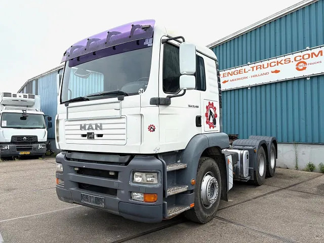 MAN TGA 33.460 BBS FULL STEEL SUSPENSION (ZF16 MANUAL GEARBOX / RETARDER / 13.000 KG. REDUCTION AXLES / HYDRAULIC KIT / AIRCONDITION - Sattelzugmaschine: das Bild 1 MAN TGA 33.460 BBS FULL STEEL SUSPENSION (ZF16 MANUAL GEARBOX / RETARDER / 13.000 KG. REDUCTION AXLES / HYDRAULIC KIT / AIRCONDITION - Sattelzugmaschine: das Bild 1