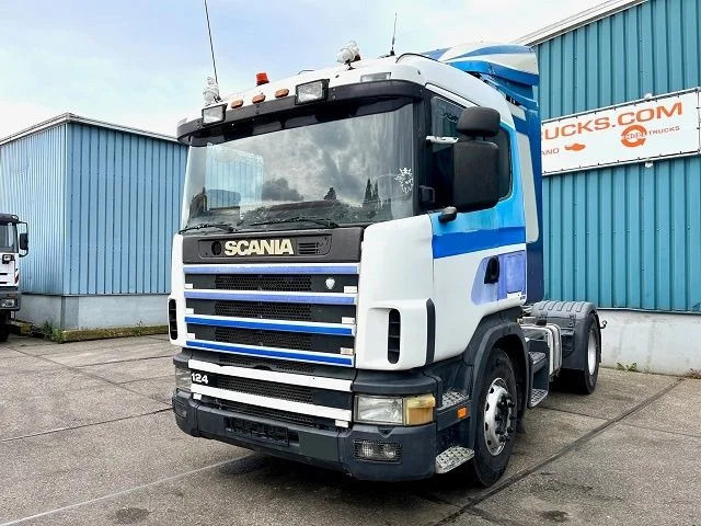 Scania R114-340 LA 4x2 (2 FUEL LINES!!) (EURO 2 / 12 GEARS MANUAL GEARBOX / HYDRAULIC KIT) - Sattelzugmaschine: das Bild 1 Scania R114-340 LA 4x2 (2 FUEL LINES!!) (EURO 2 / 12 GEARS MANUAL GEARBOX / HYDRAULIC KIT) - Sattelzugmaschine: das Bild 1