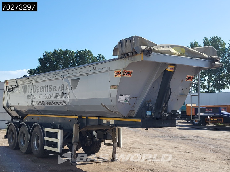 AJK OPD 3 axles 28m3 Liftachse Wabco Smartboard Hardox - Kipper Auflieger: das Bild 3 AJK OPD 3 axles 28m3 Liftachse Wabco Smartboard Hardox - Kipper Auflieger: das Bild 3