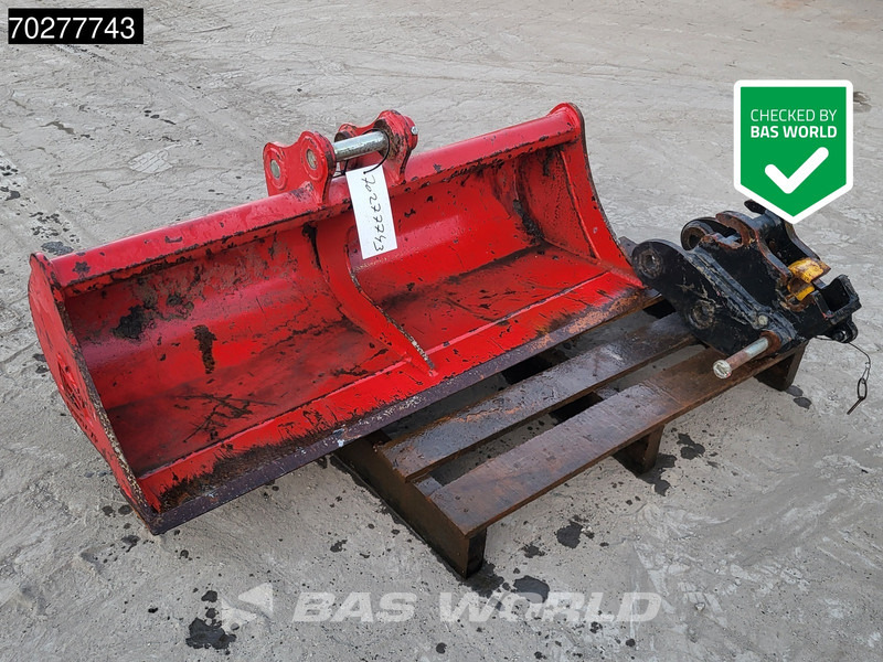 RHINOX TB217 - COUPLER + BUCKET - Anbauteil: das Bild 1 RHINOX TB217 - COUPLER + BUCKET - Anbauteil: das Bild 1