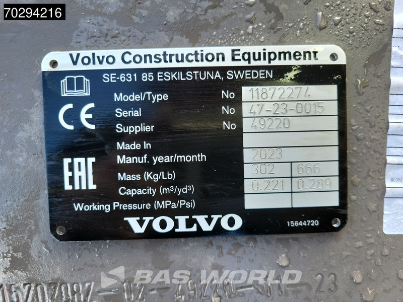 Anbauteil neu kaufen Volvo S40 Tiltbucket - S40 QC - 1500 mm: das Bild 14