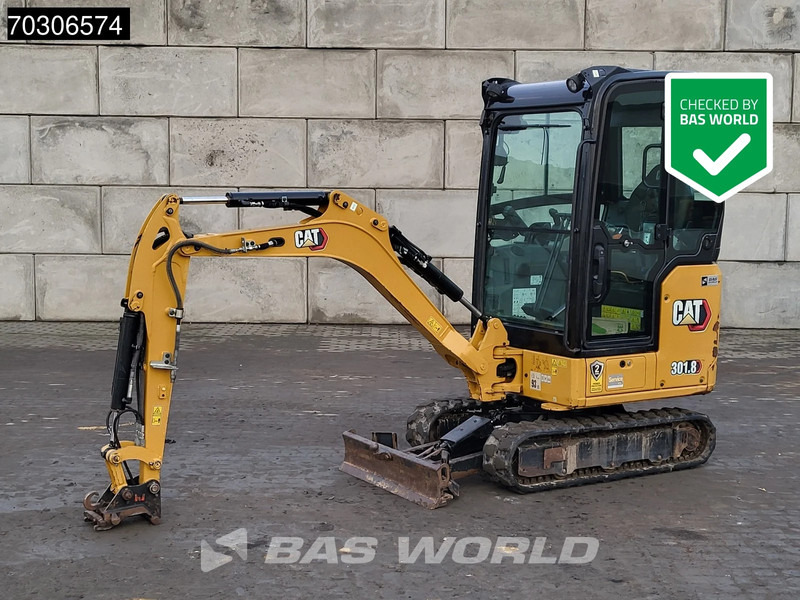 Caterpillar 301.8 - Minibagger: das Bild 1 Caterpillar 301.8 - Minibagger: das Bild 1