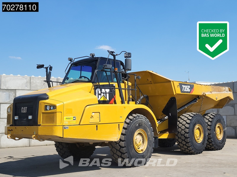 Caterpillar 735 C - Knickgelenkter Dumper: das Bild 1 Caterpillar 735 C - Knickgelenkter Dumper: das Bild 1