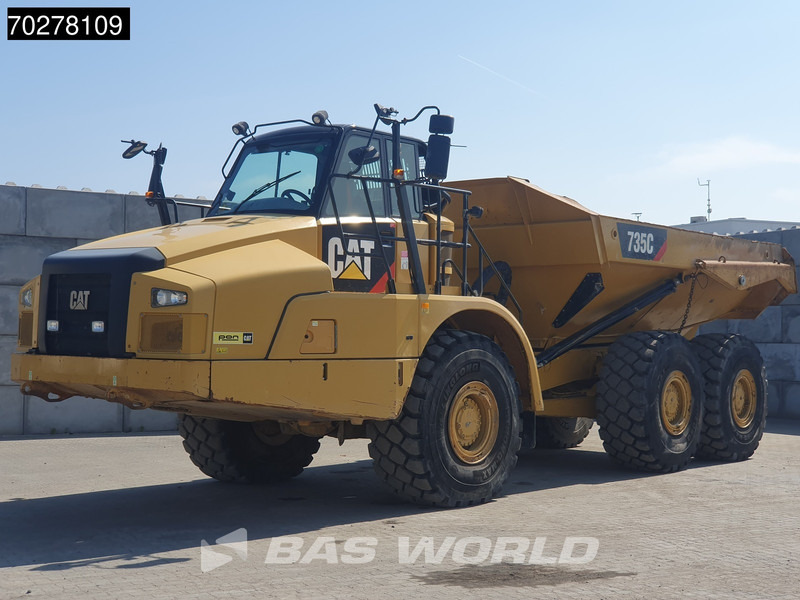 Caterpillar 735 C - Knickgelenkter Dumper: das Bild 2 Caterpillar 735 C - Knickgelenkter Dumper: das Bild 2
