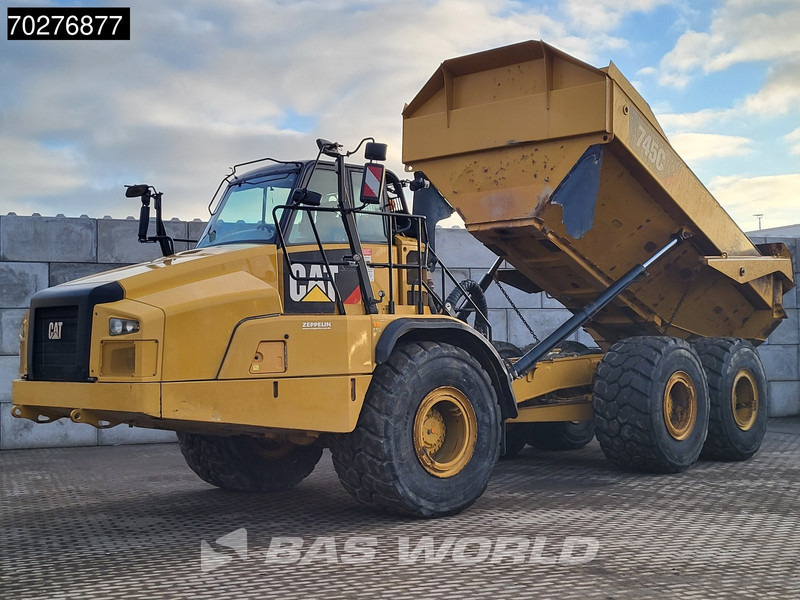 Caterpillar 745 C TAIL GATE - Knickgelenkter Dumper: das Bild 2 Caterpillar 745 C TAIL GATE - Knickgelenkter Dumper: das Bild 2