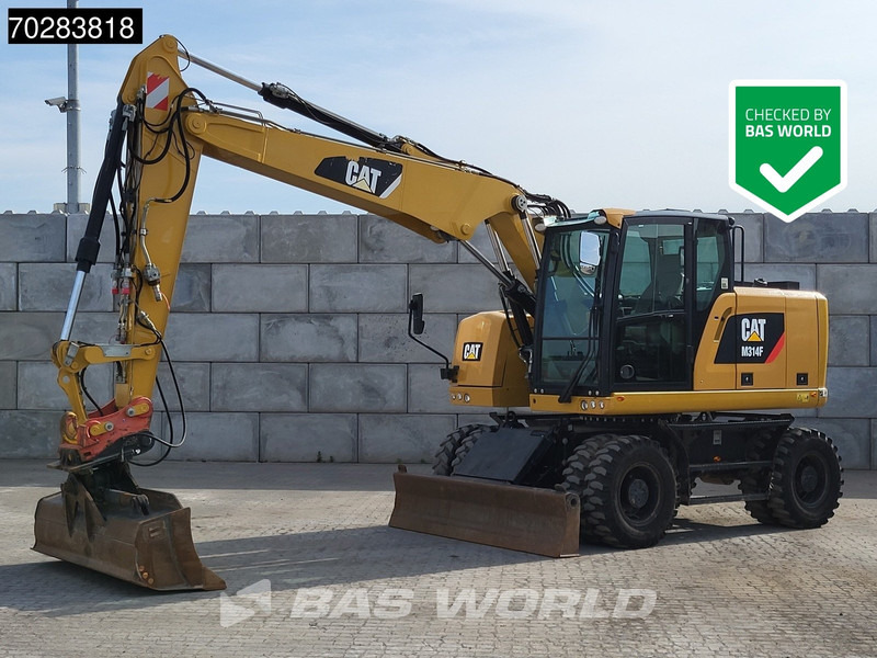 Caterpillar M314 F - Mobilbagger: das Bild 1 Caterpillar M314 F - Mobilbagger: das Bild 1